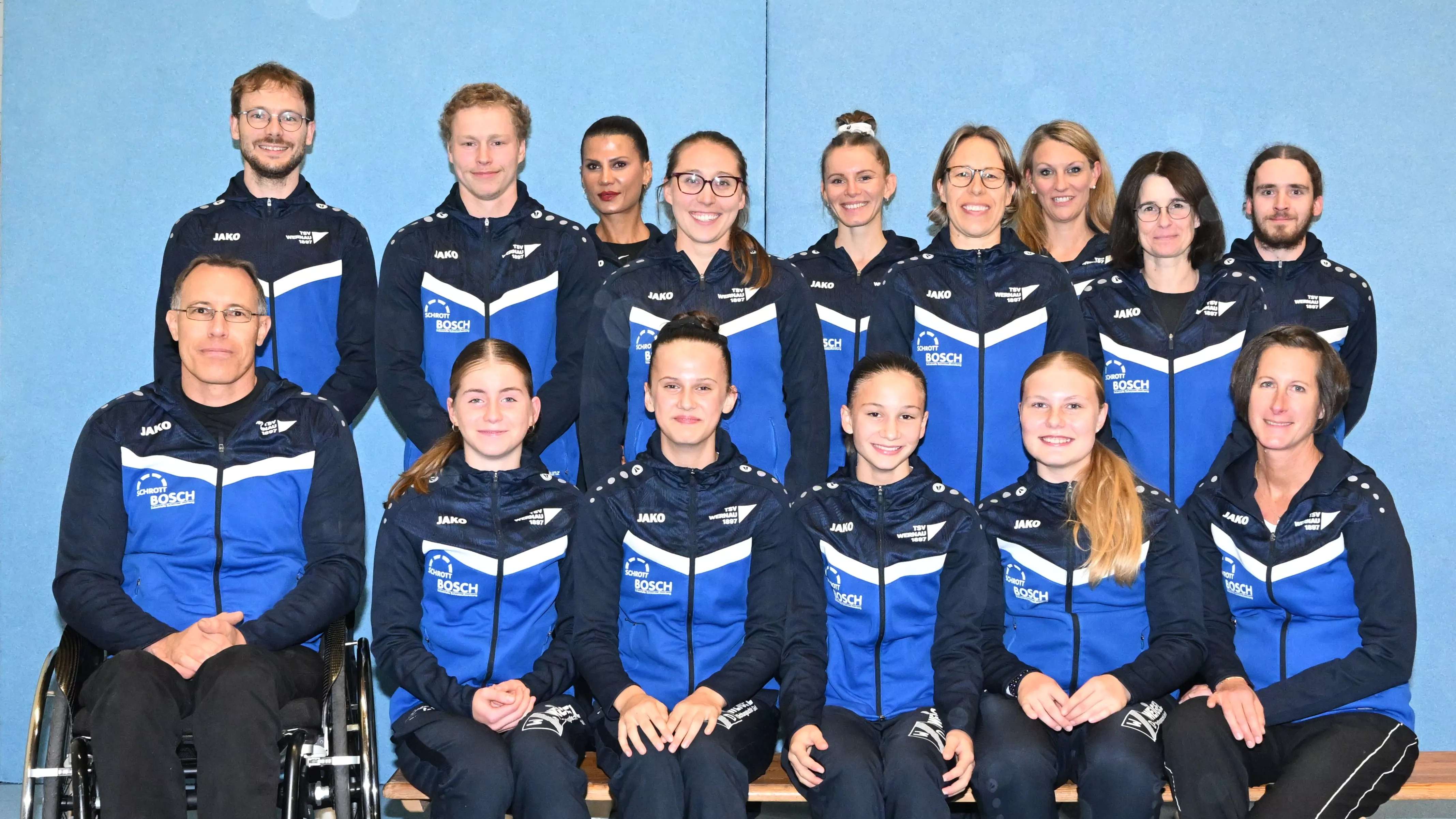 Trainer- und Helferteam der Turnschule und Liga